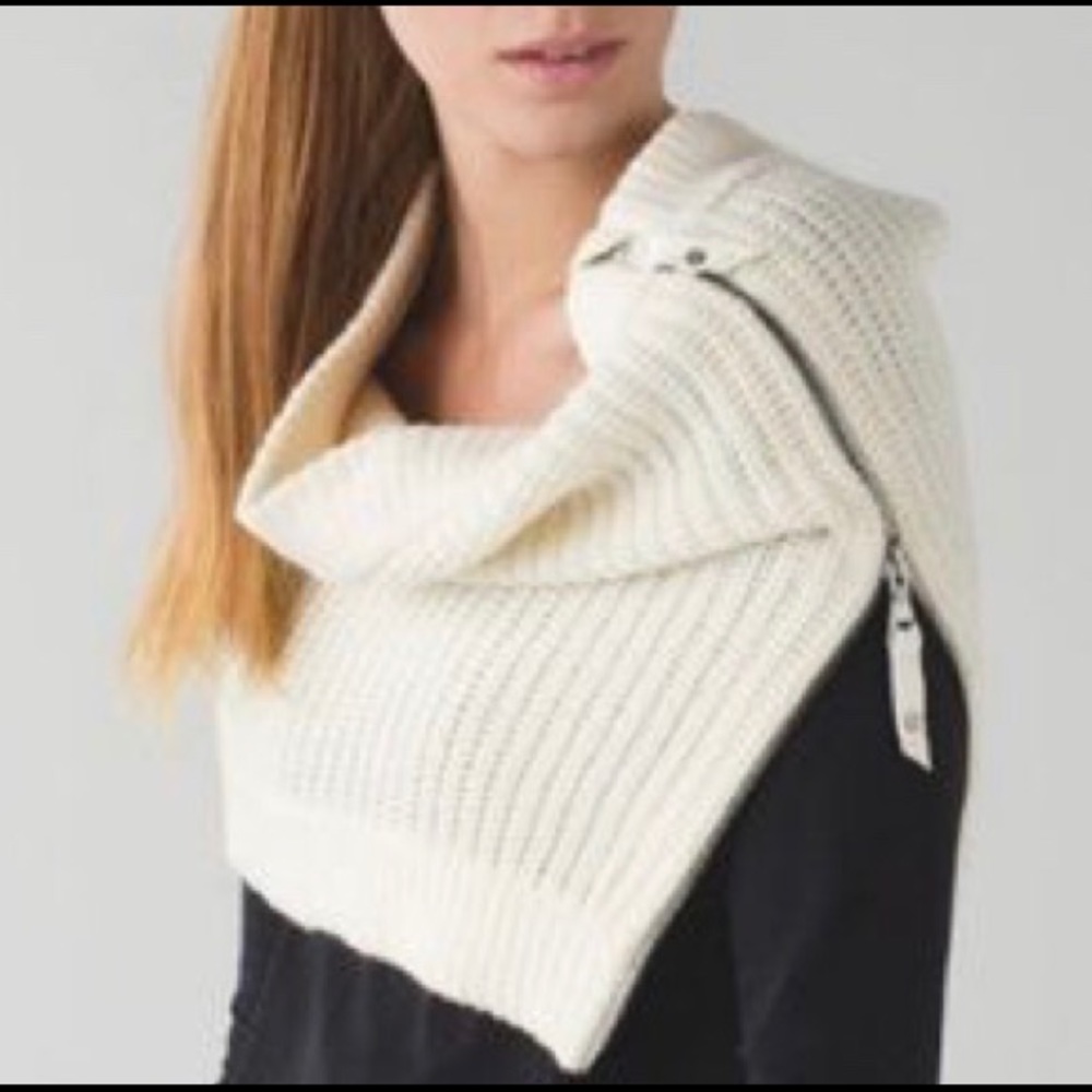 Lululemon Cream Scarf